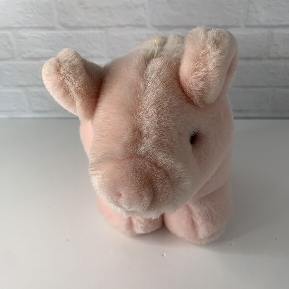 Westcliff Collection Soft Plush Stuffed Animal Pig Rattle Pink - Picture 5 of 8